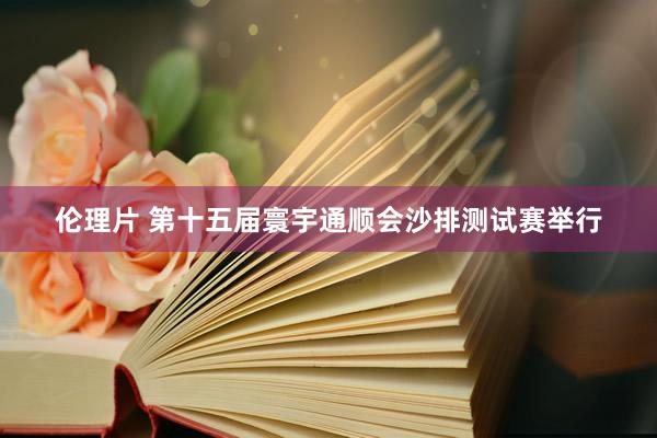 伦理片 第十五届寰宇通顺会沙排测试赛举行