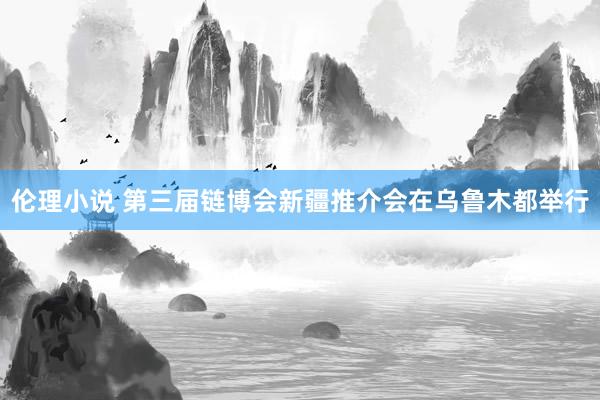 伦理小说 第三届链博会新疆推介会在乌鲁木都举行